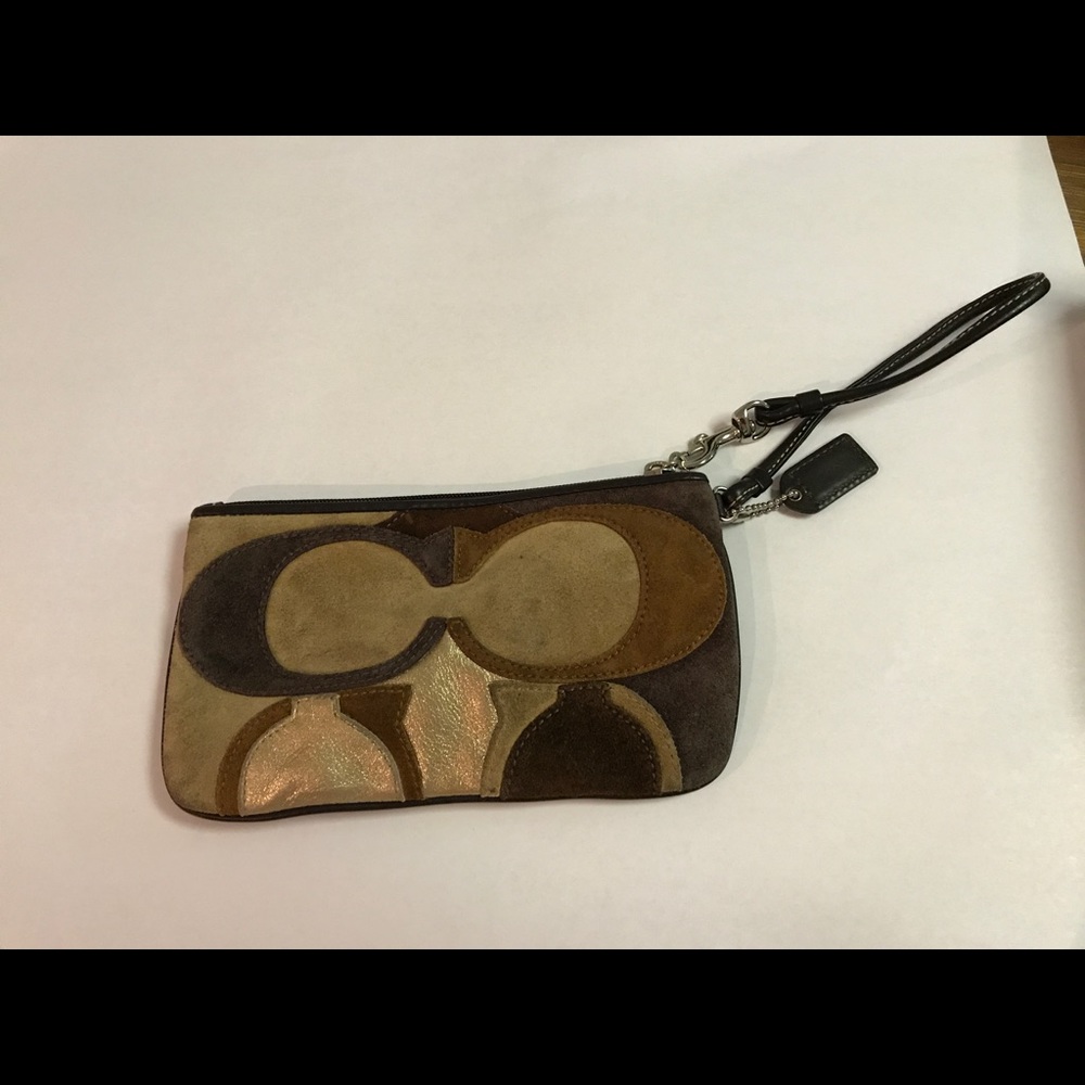 Coach Wrist Pouch